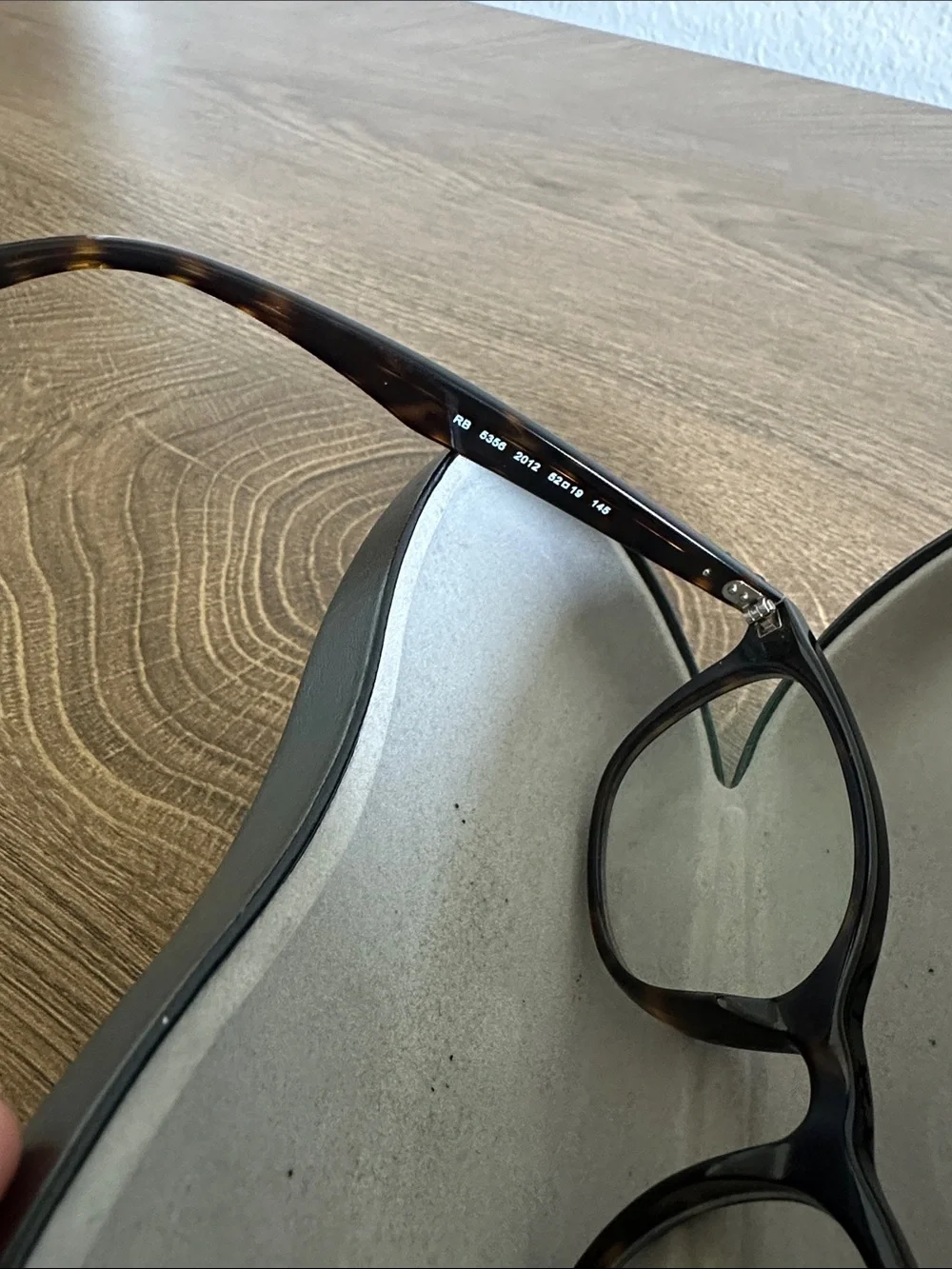 Ray-Ban Tortoiseshell Frame Optical Glasses - Dark Brown